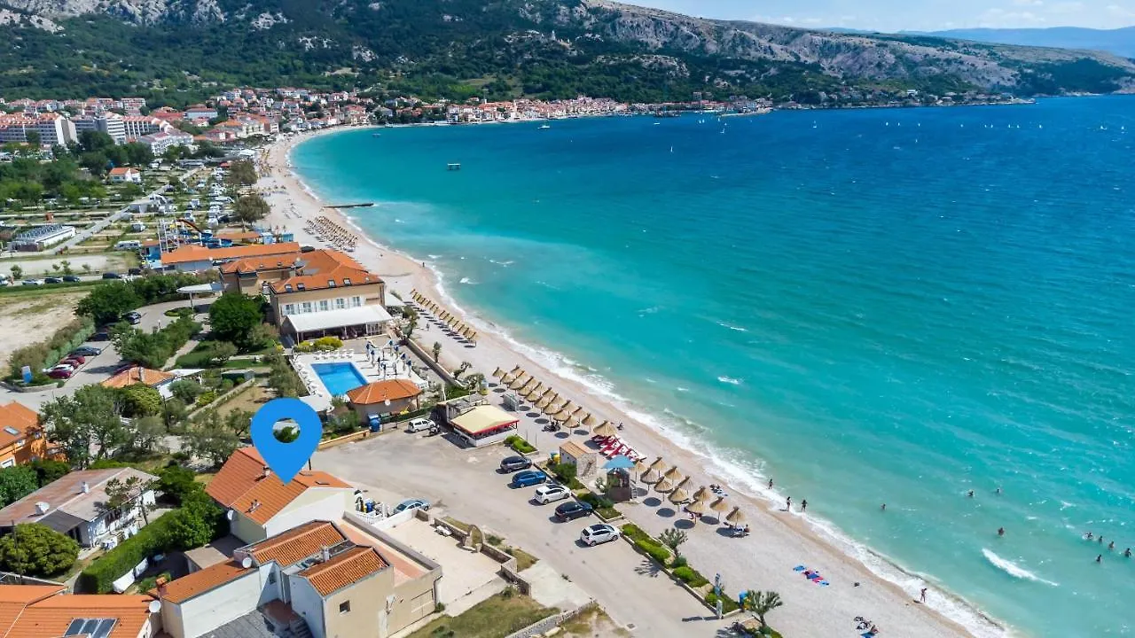 Apartment Beach Holiday Baska Croatia